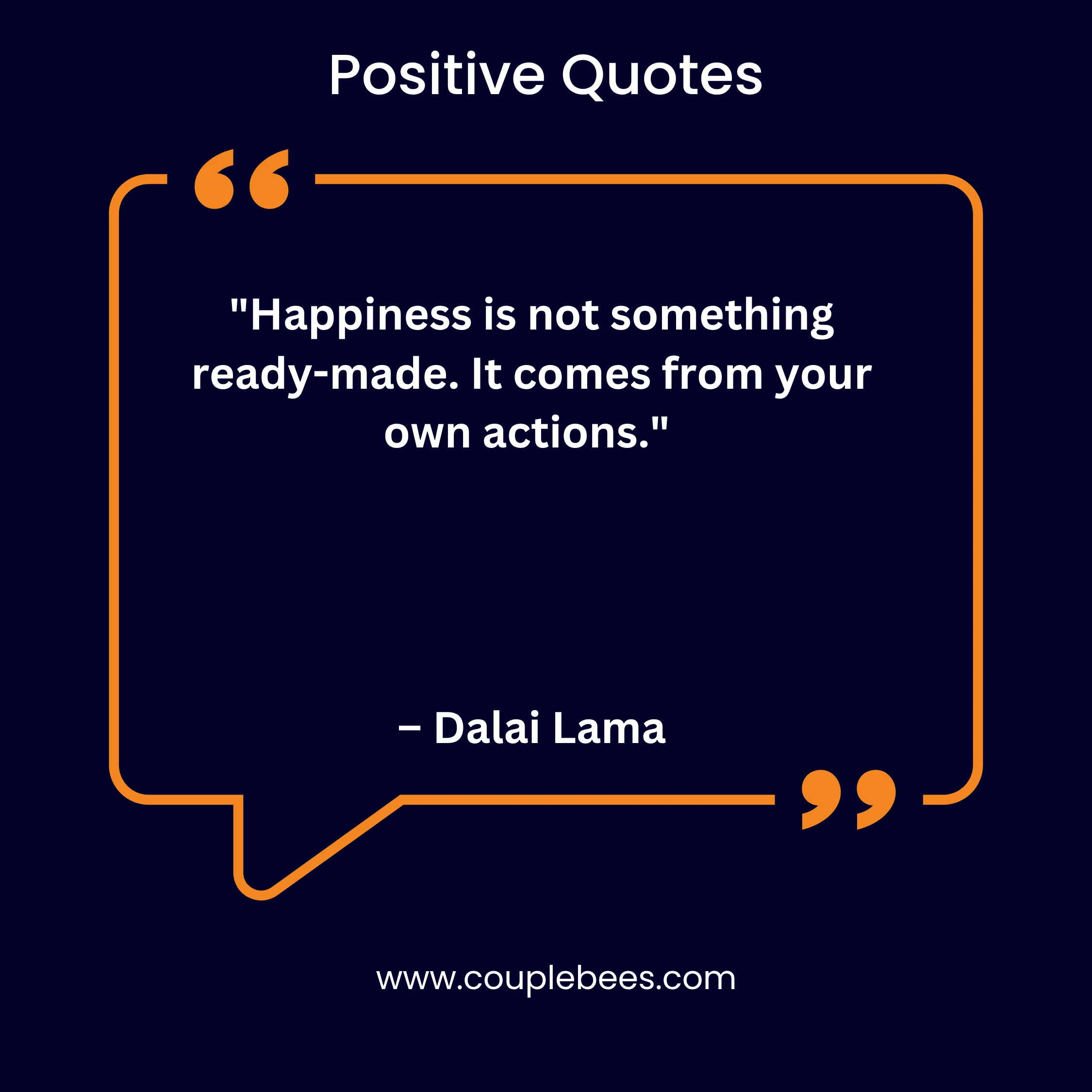 Positive Quotes | CoupleBees