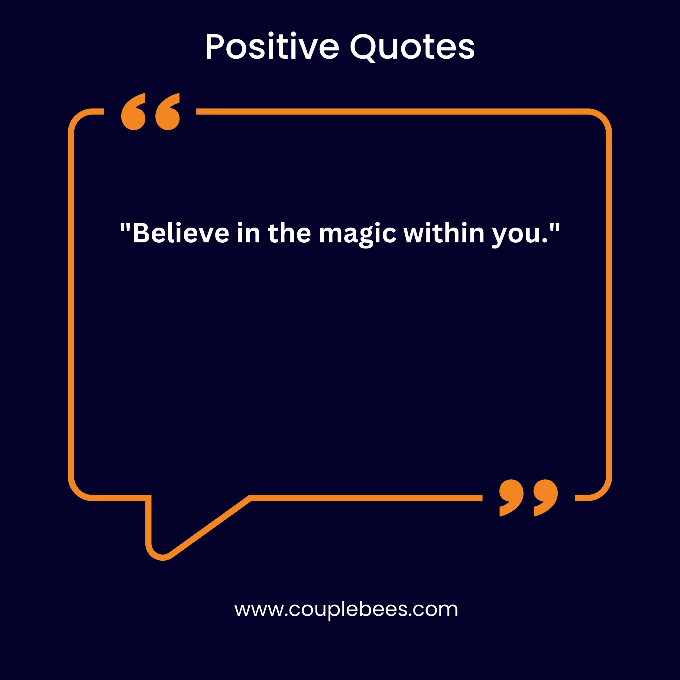 Positive Quotes | CoupleBees
