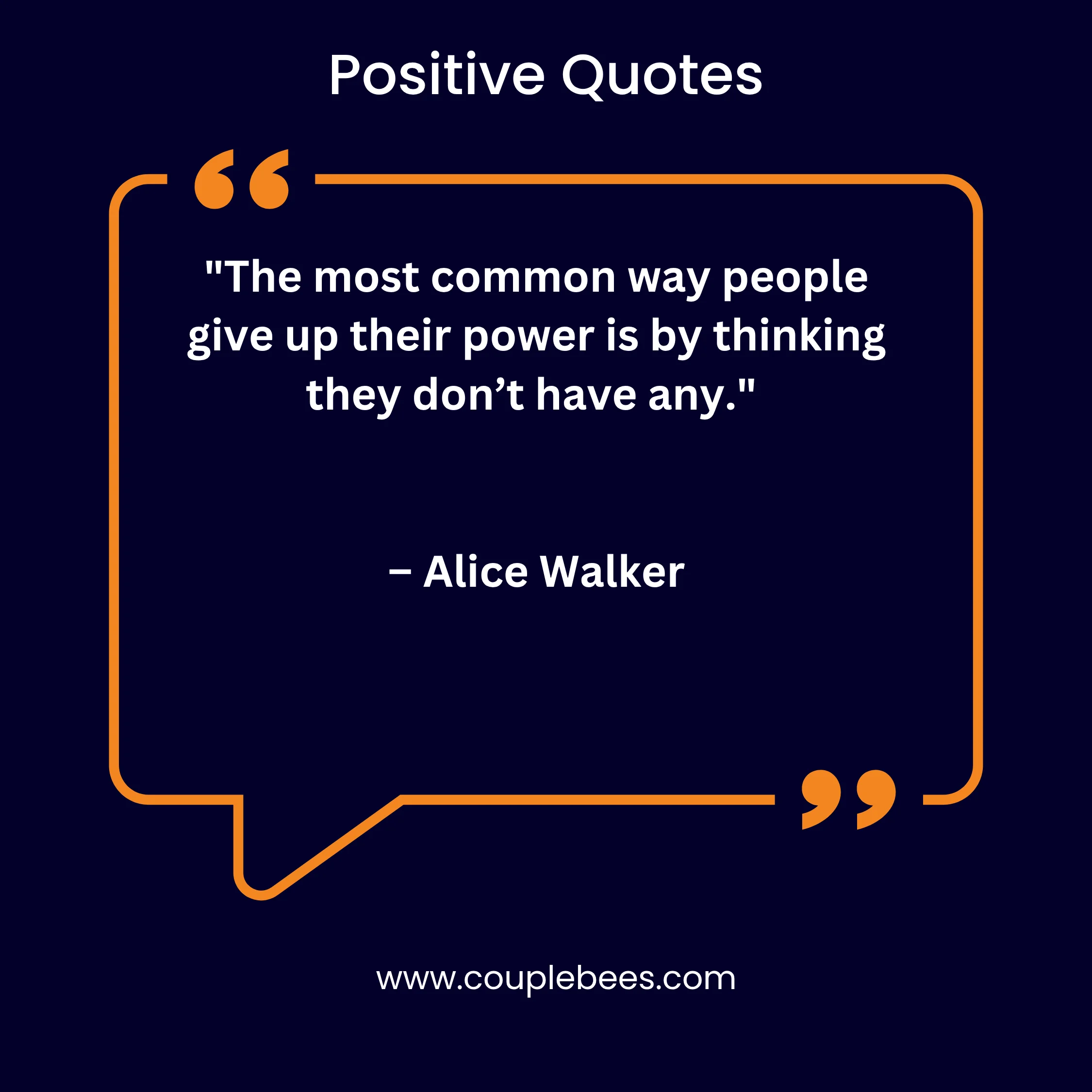 Positive Quotes | CoupleBees