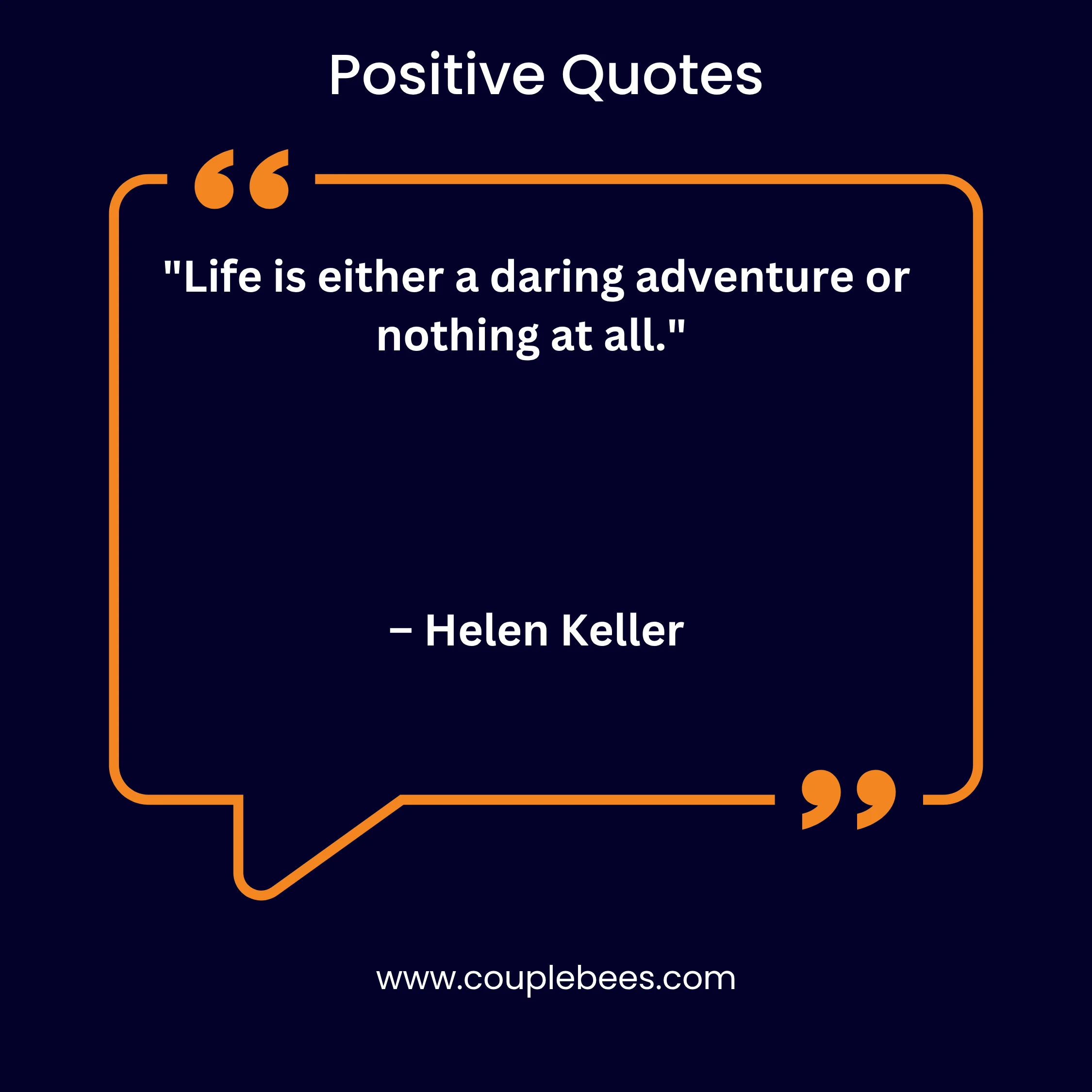 Positive Quotes | CoupleBees