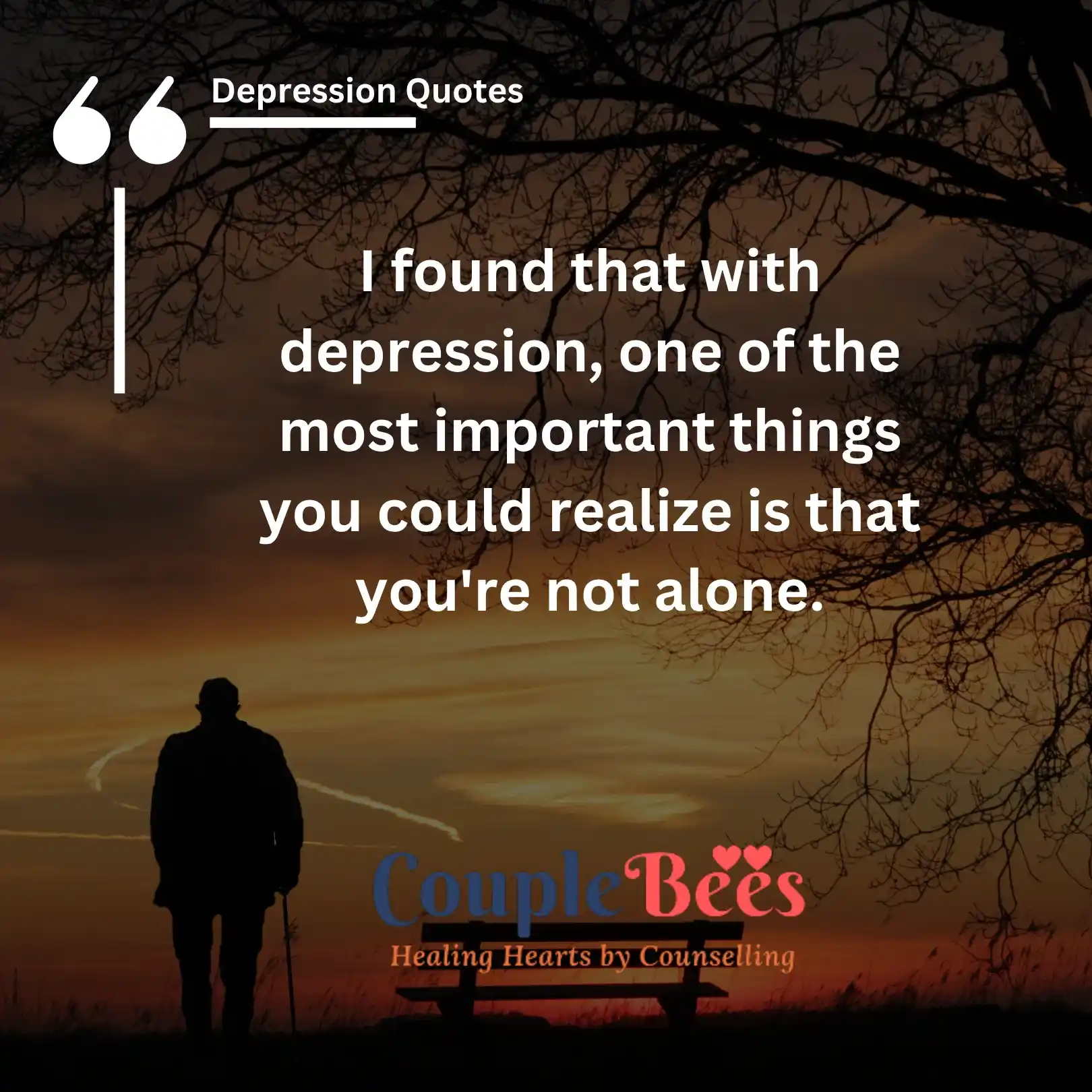 depression quotes, english text, mobile, wallpaper, image, dark background with image