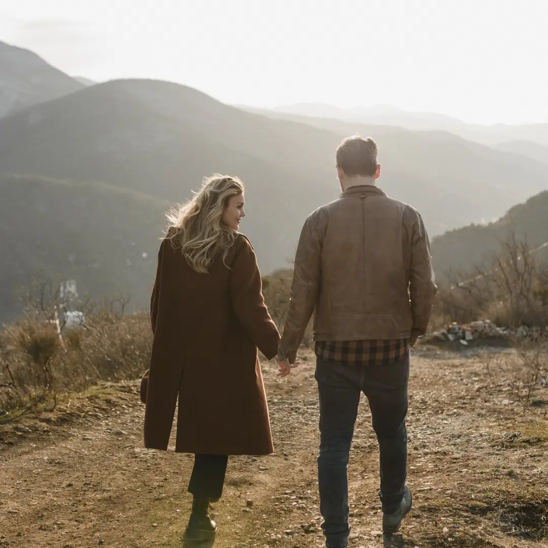 Couple practicing emotional attunement during therapy